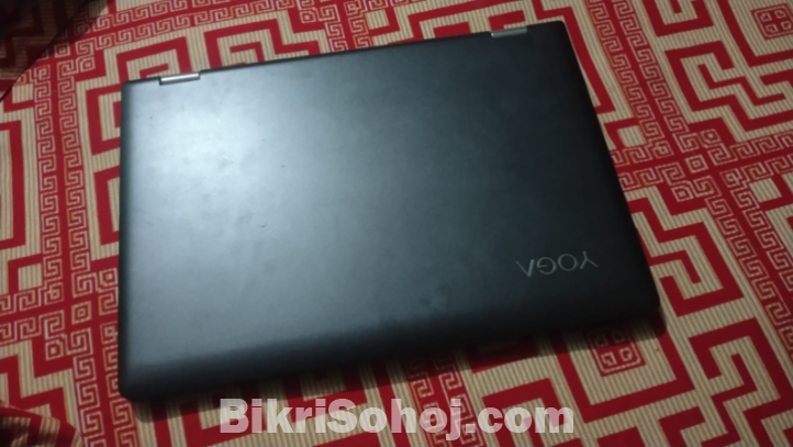 Lenovo Yoga touch screen laptop.